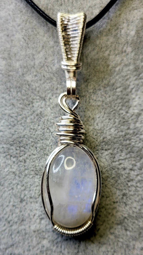 Pendant Set- Rainbow Moonstone & Sodalite