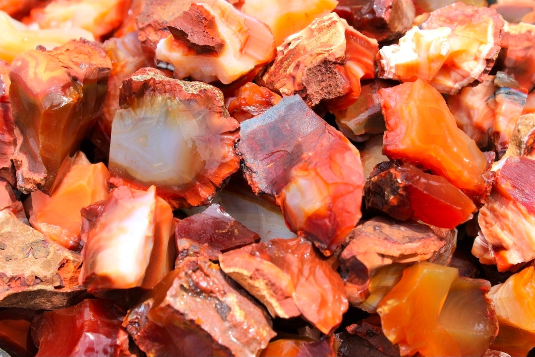 1Pc Carnelian Rough Stone ~  Raw Crystals