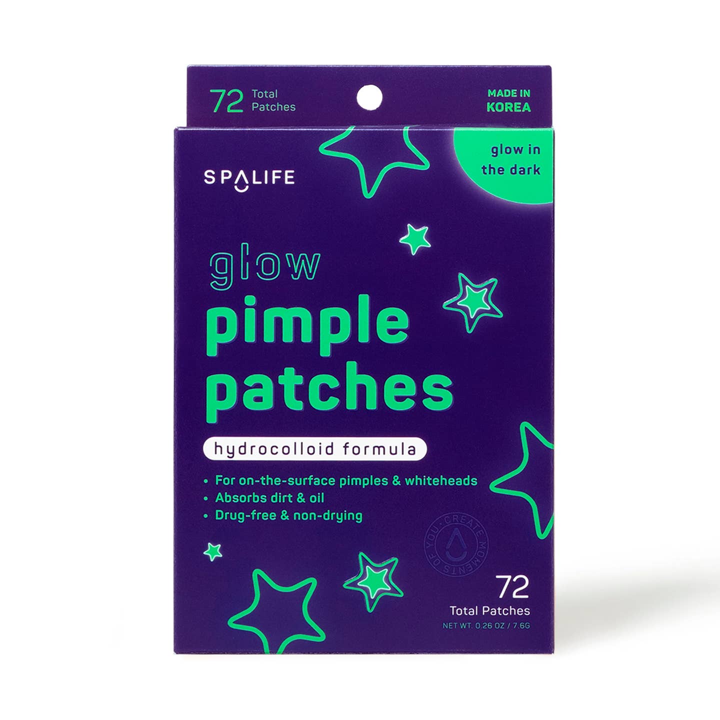 Glow in the Dark (Stars) Hydrocolloid Pimple Patches