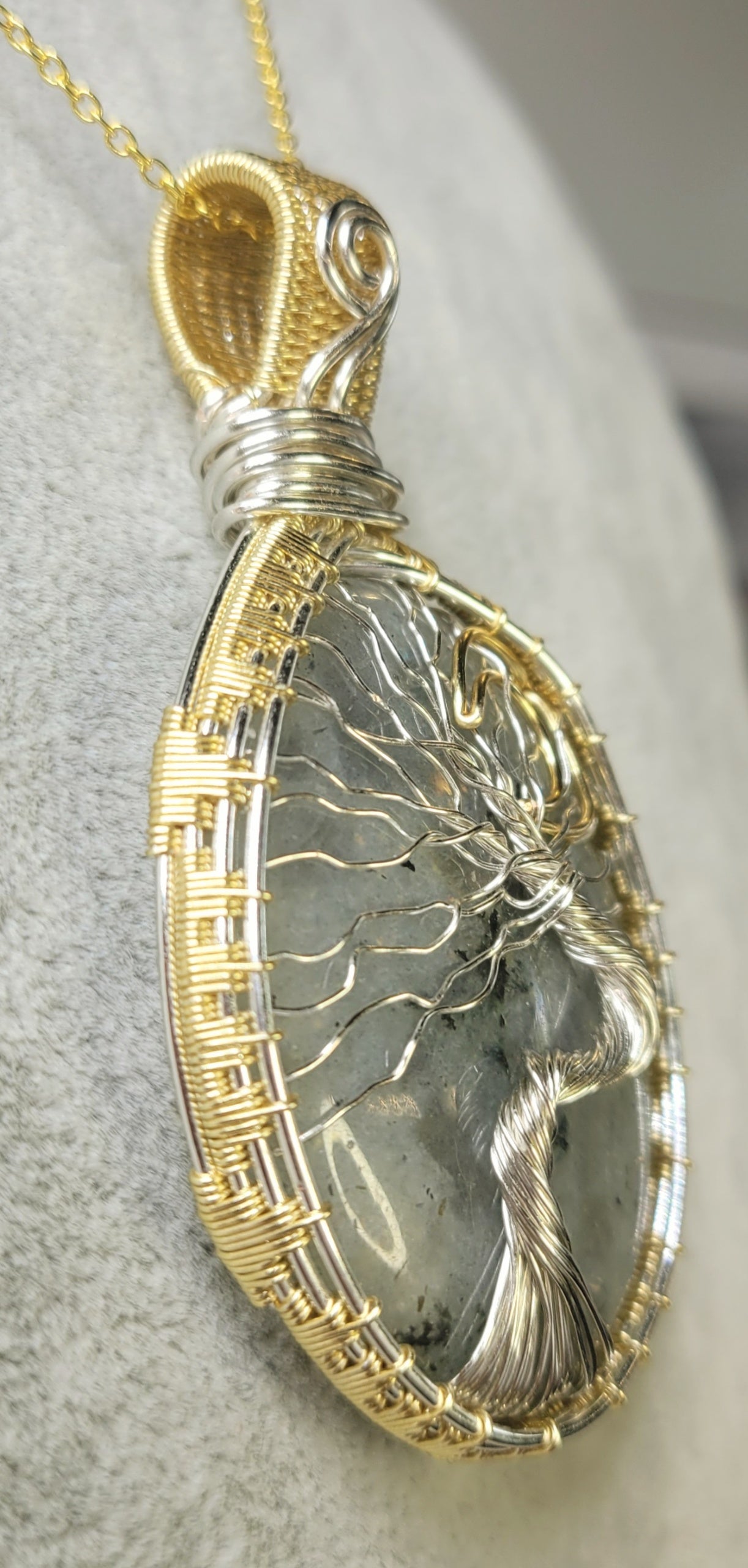 Two Toned Tree of Life and Moon Labradorite