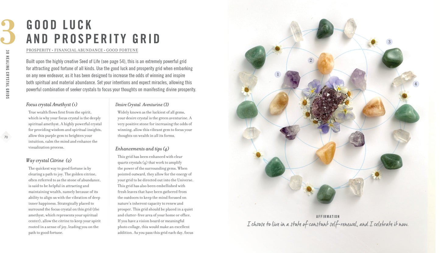 Crystal Gridwork: the Power of Crystals and Sacred Geometry