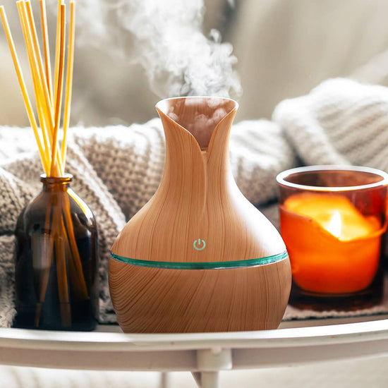 Tik Tok Petal Shaped Ultrasonic Humidifier Aroma Diffuser Si