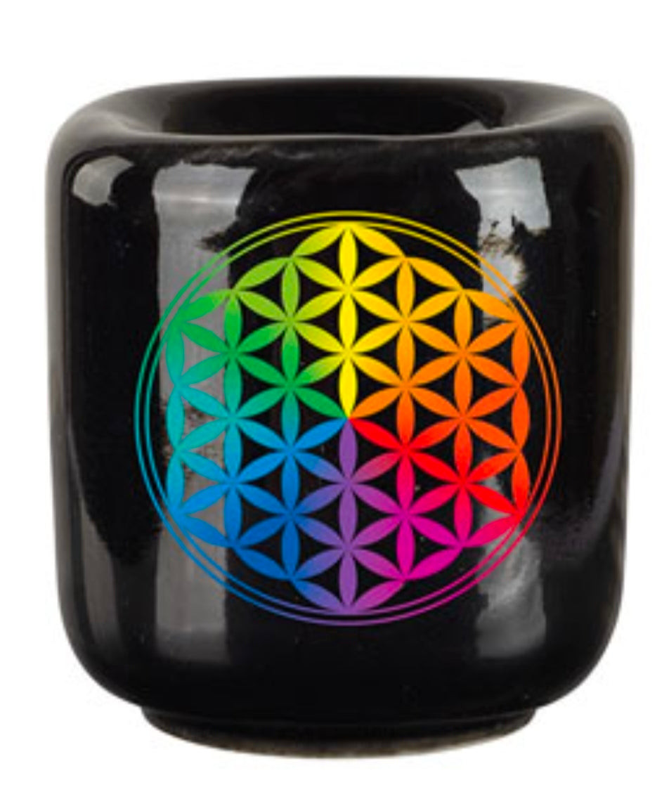 Mini Candle Holders with Design-