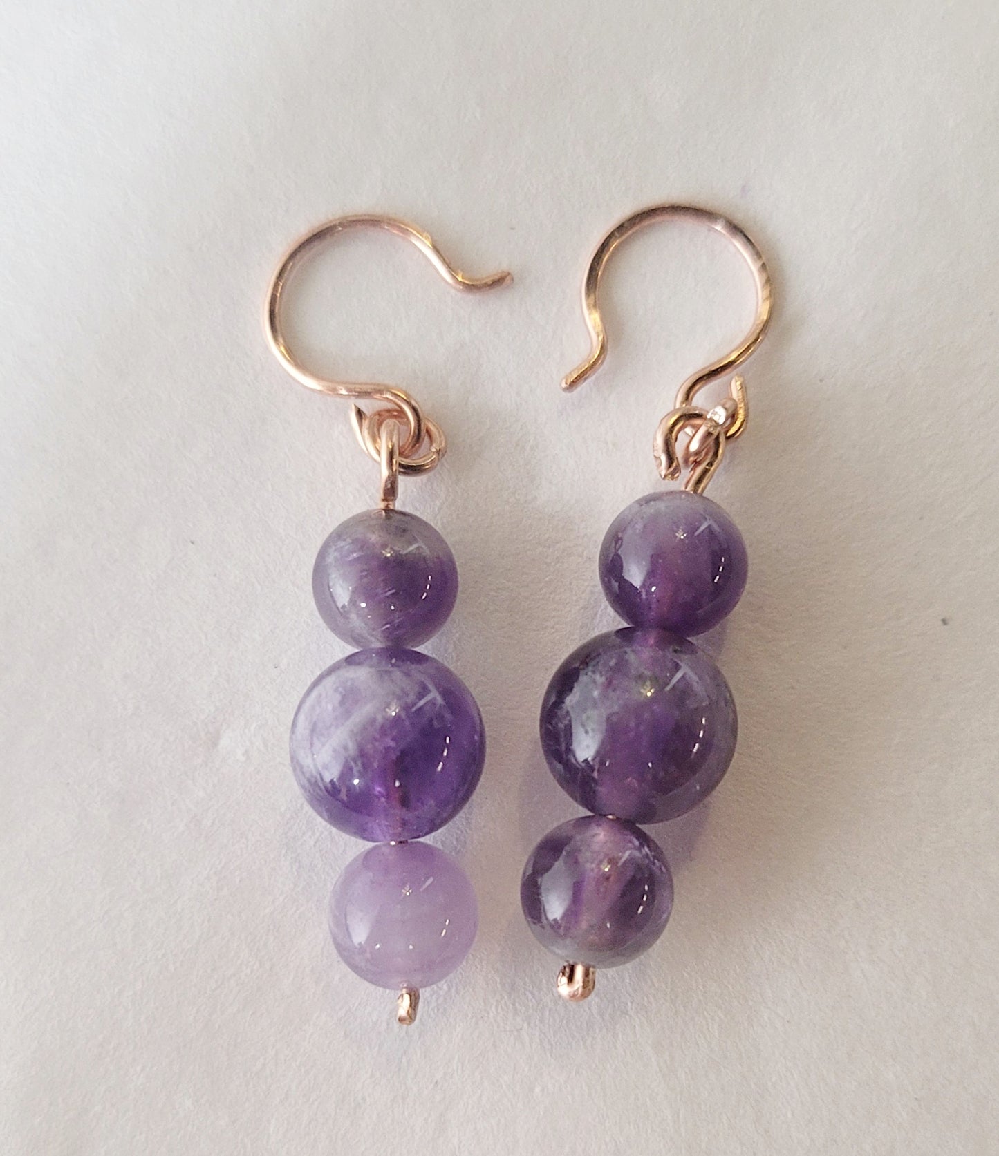 Amethyst Dangling Earrings