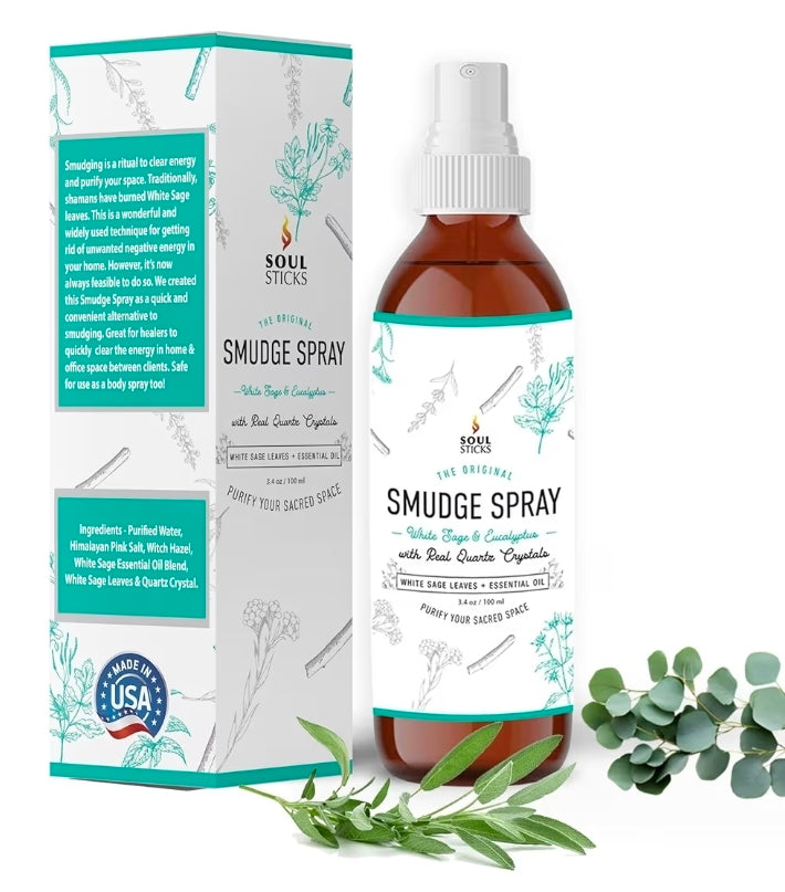Soul Sticks - Eucalyptus Sage Smudge Spray (3.5 oz)