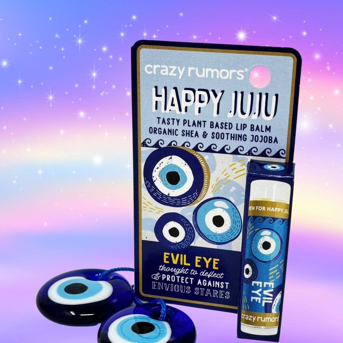 All Natural, Vegan Happy Juju - Evil Eye Lip Balm