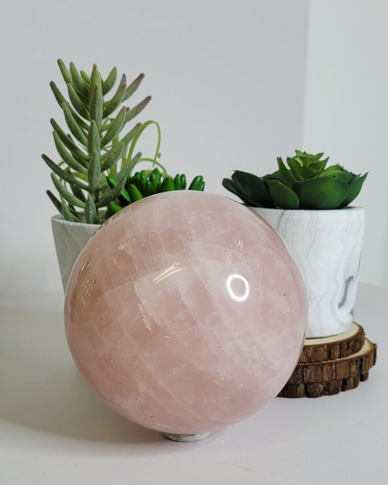 5lb Rose Quartz Sphere