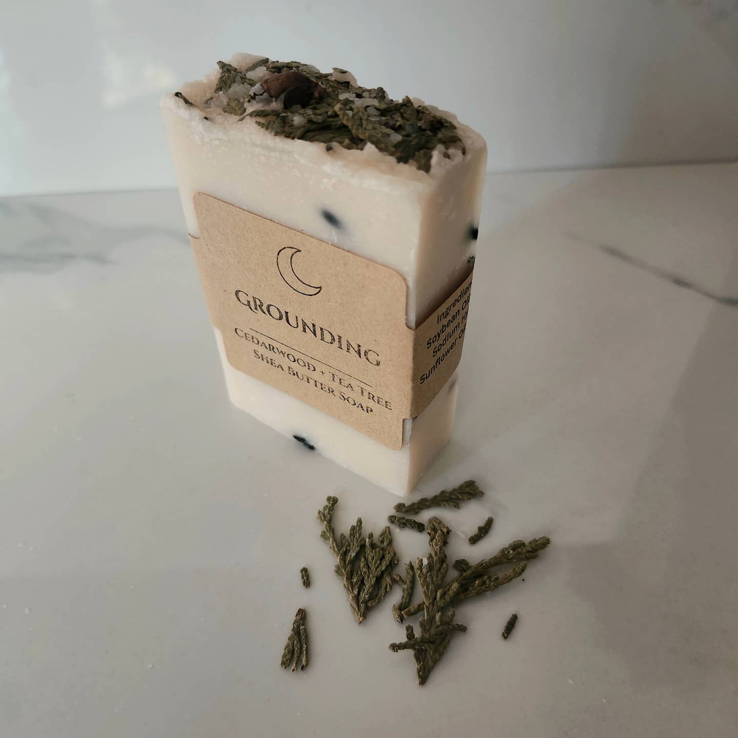 Cedarwood + Tea Tree Organic Shea Butter Grounding Soap