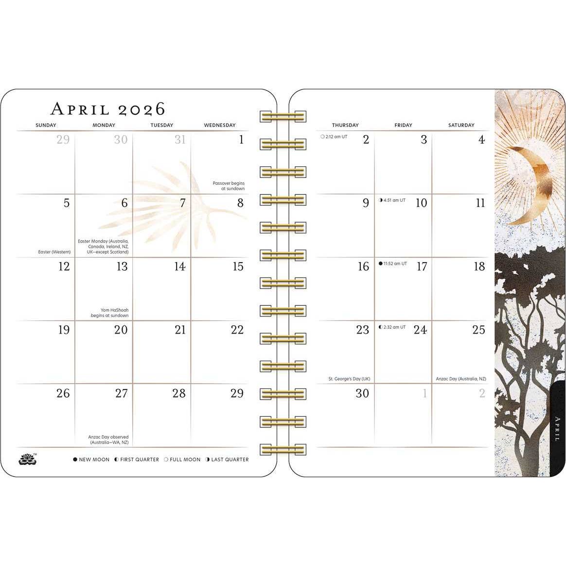 Year of the Witch 2026 Weekly Planner Calendar By Temperance Alden