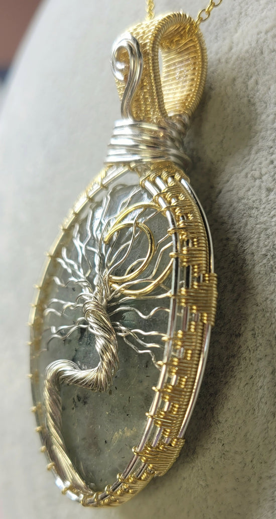 Two Toned Tree of Life and Moon Labradorite