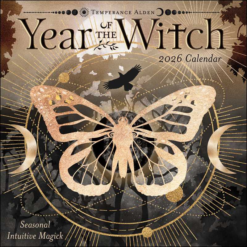 Year of the Witch 2026 Wall Calendar By Temperance Alden