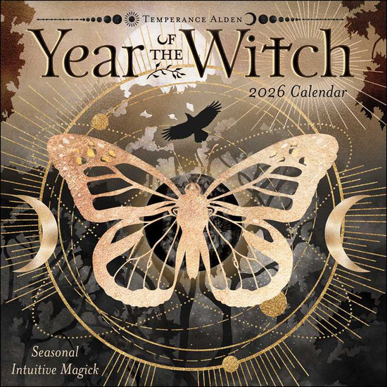 Year of the Witch 2026 Wall Calendar By Temperance Alden