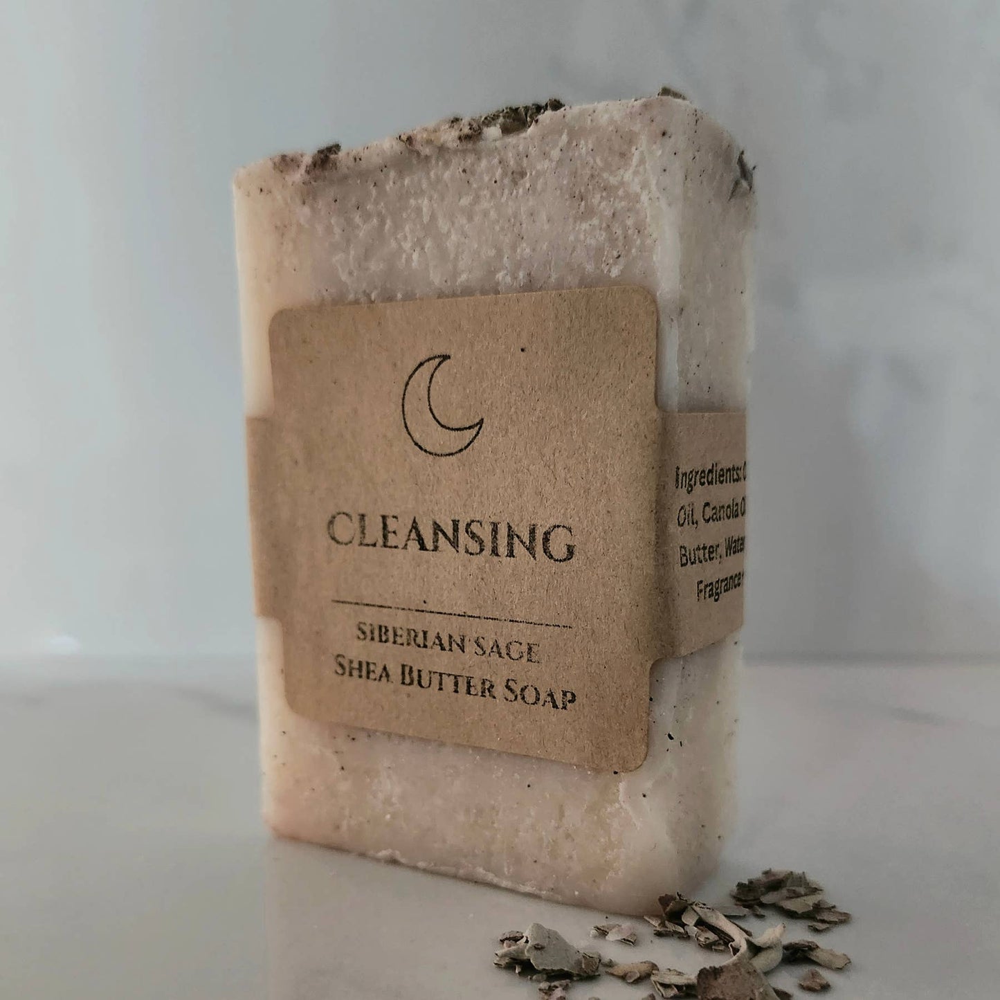 Siberian Sage Organic Shea Butter Cleansing Soap