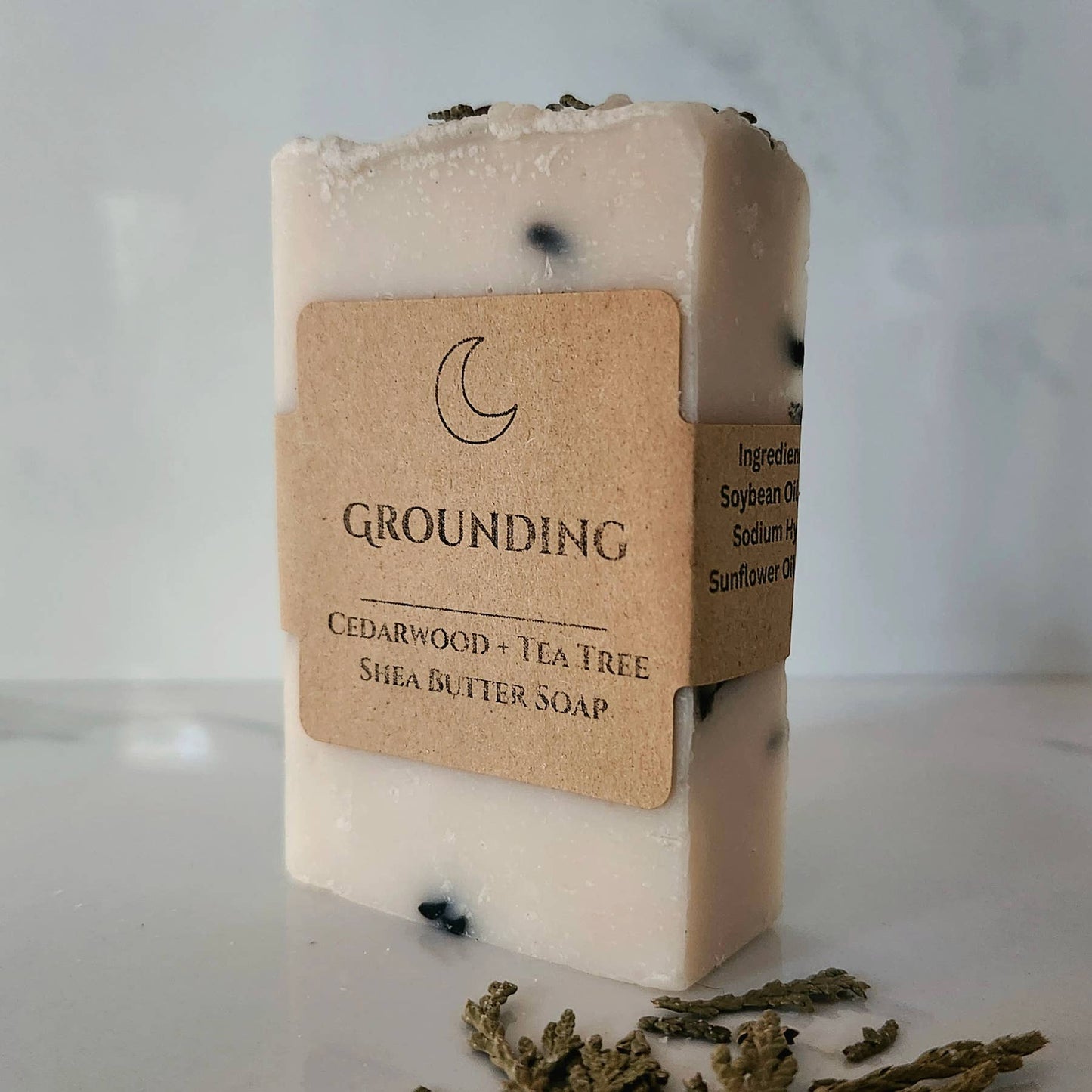 Cedarwood + Tea Tree Organic Shea Butter Grounding Soap