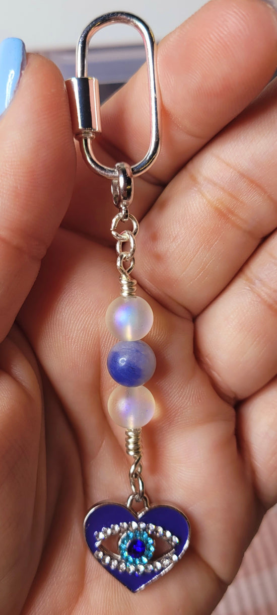 Boot Charm with Sodalite & All seeing Eye