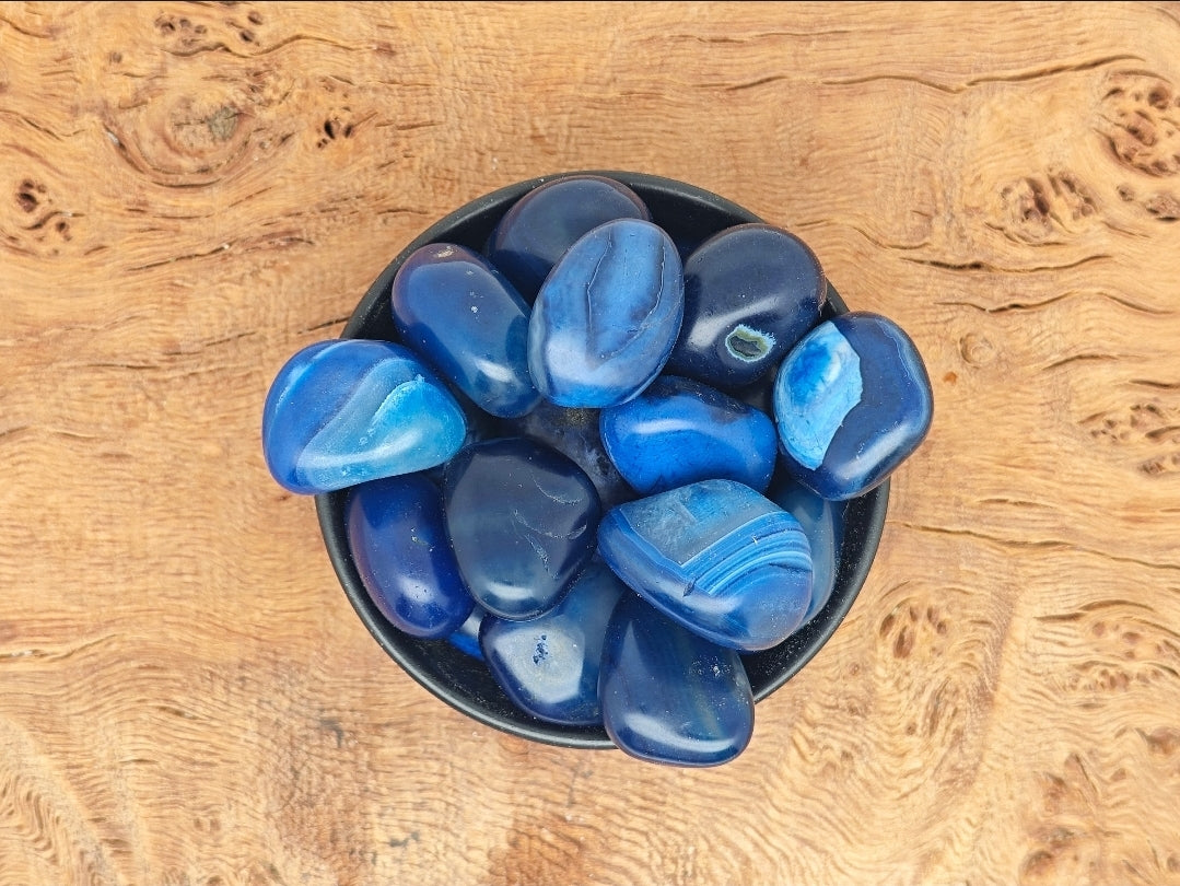 Blue Sardonyx Tumble