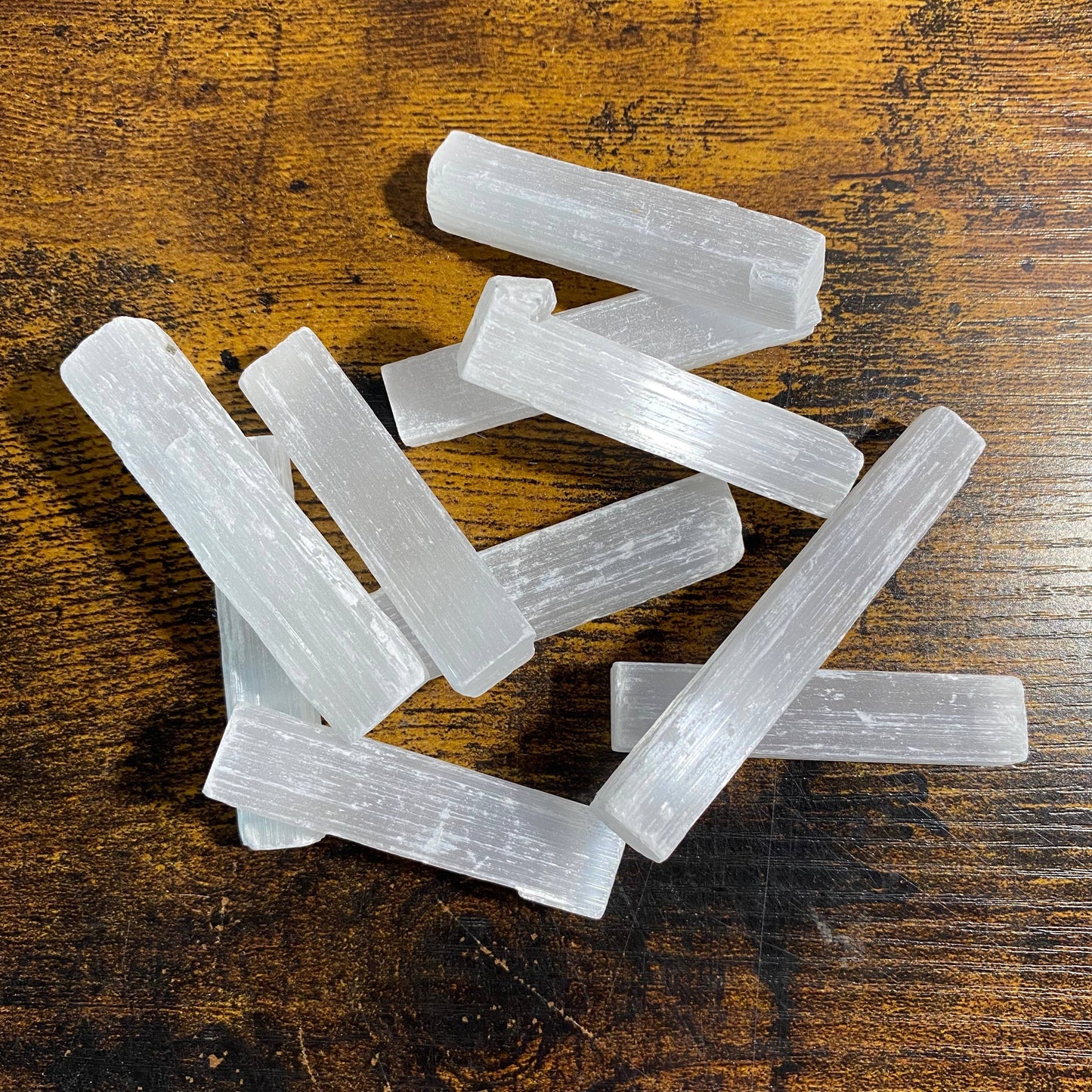 Selenite Wands Sticks (Medium 4" to 5")