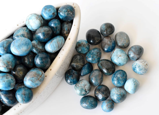 Apatite Tumbled Stone ~ Healing Tumble Stones