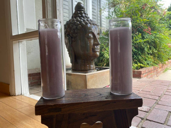 Gray 7 Day Candle - Stability, Feminine Energy