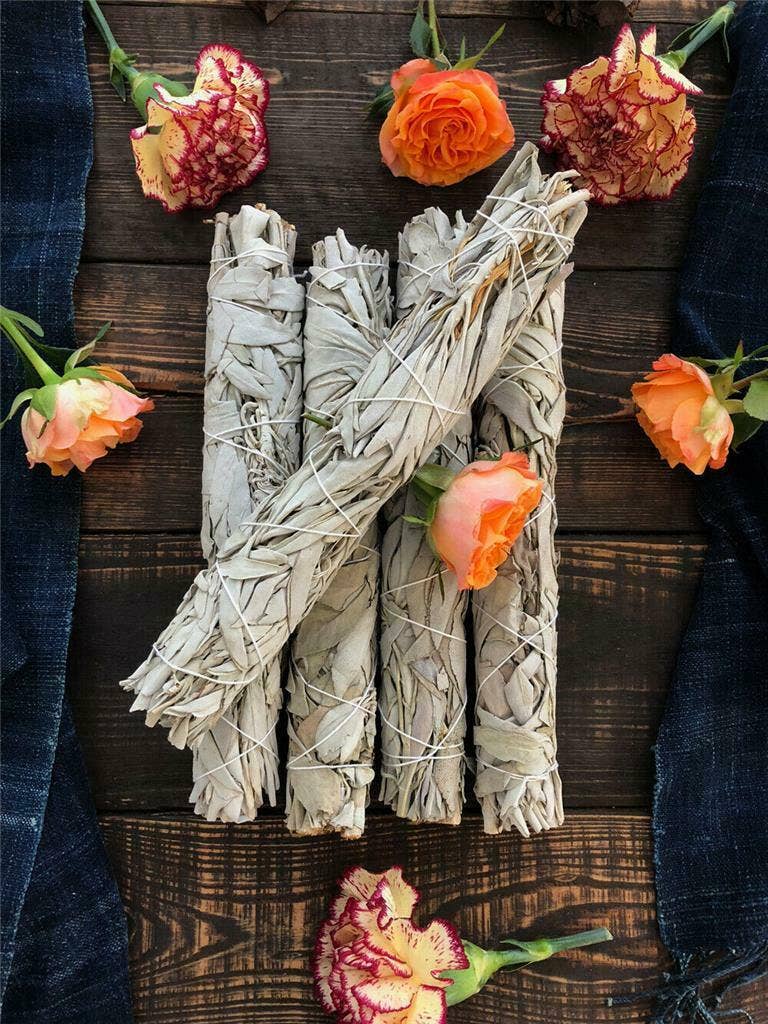 White Sage Smudge Stick 9" Jumbo (House Cleansing Energy Clearing)