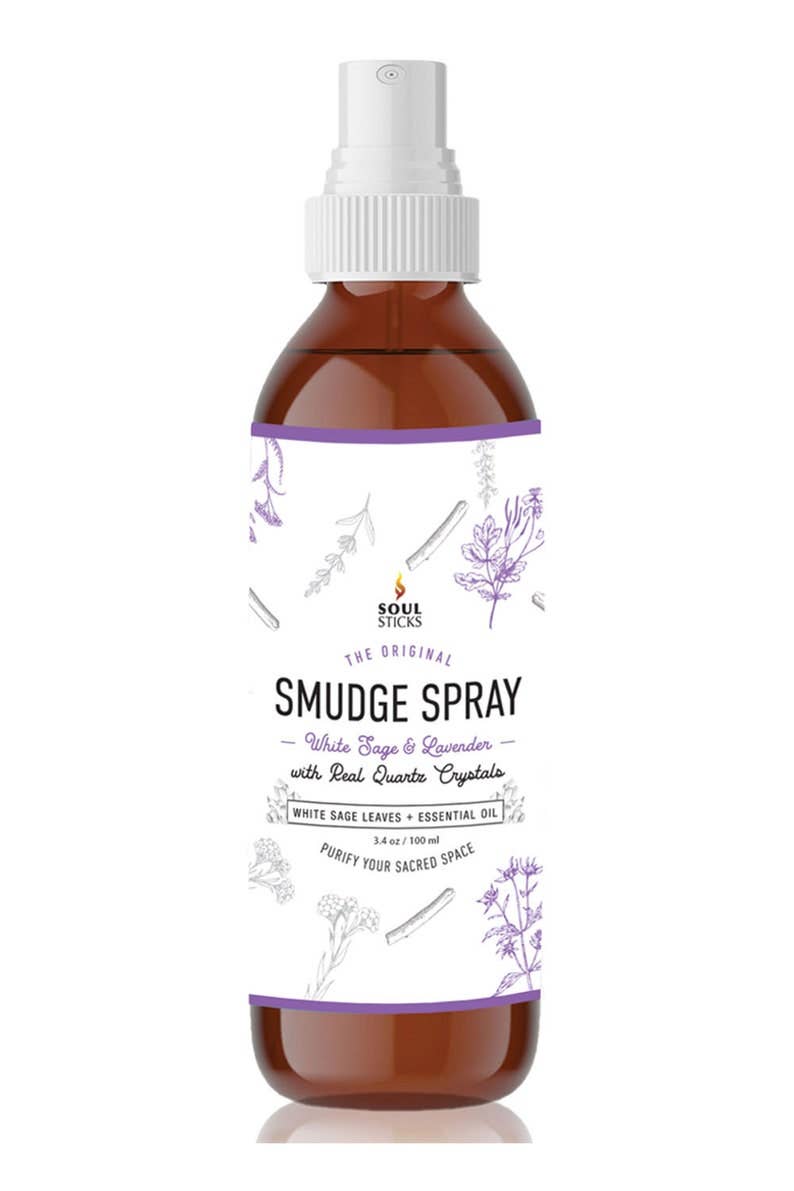 White Sage Lavender Soul Sticks Smudge Spray 3.5oz